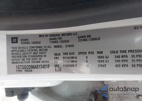 2010 GMC Canyon Sle1 from USA, damaged, VIN 1GTDSCD96A8134018